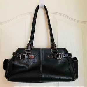 Brighton black leather purse